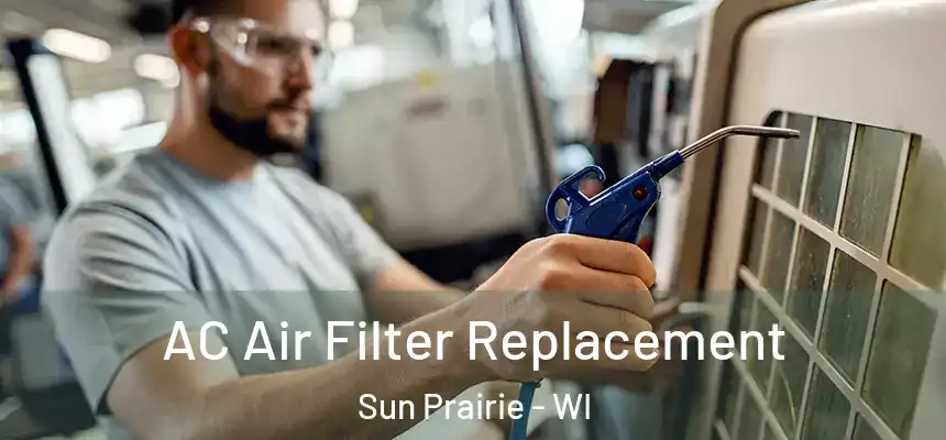  AC Air Filter Replacement Sun Prairie - WI